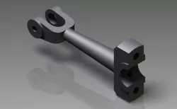Steam engine components. Conrod