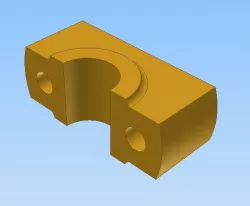 Steam engine components. conrod cap