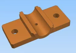 Steam engine components. Middle bearing A
