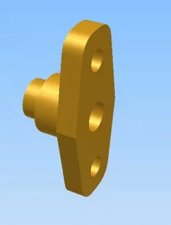 Steam engine components. Steam flange