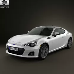 Subaru BRZ 2013 3D model