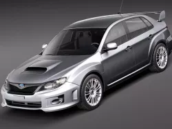Subaru Impreza WRX STi sedan  3D model