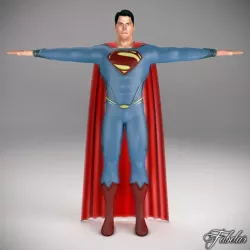 SUPERMAN 2013 3D model