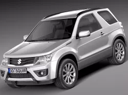 Suzuki Grand Vitara 2013 3-door 3D model
