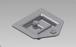T HANDLE DROP LOCK