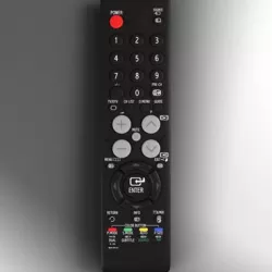 TFT remote control 3D model