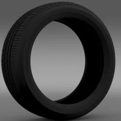Tire 3D model