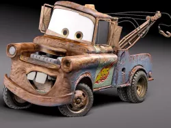 Tow Mater CARS 3D model