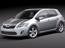 Toyota Auris HSD 2011 3D model