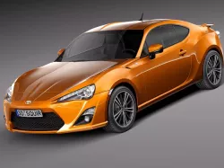 Toyota GT 86 2013 3D model