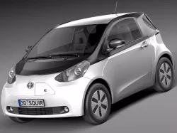 Toyota IQ EV 2013 3D model