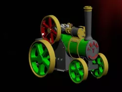Traction Model Steam Engine