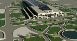 train station 3D model
