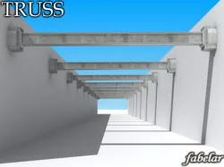 Truss 3D model