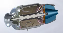 TURBINE RC ENGINE-step file only