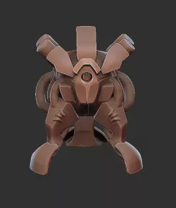 Turret 3D model