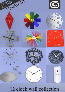 Umbra Big Time Clock 3D model