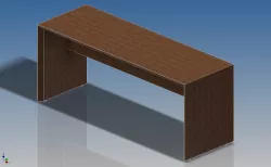 Veneered Bench - Table