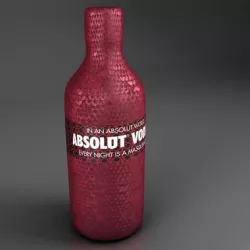 Vodka 3D model