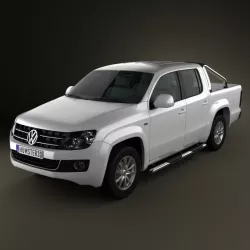 Volkswagen Amarok CrewCab 2010 3D model