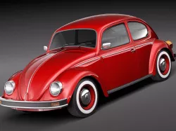 Volkswagen Beetle 1980 3D model