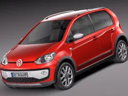 Volkswagen Cross Up 2014 12375 3D model