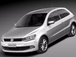 Volkswagen Gol 2013 3D model