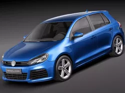 Volkswagen Golf  R 3D model