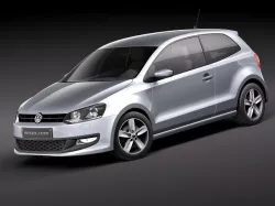 Volkswagen Polo 3door 3D model