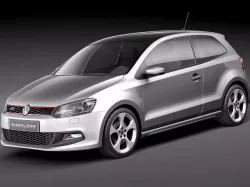 Volkswagen Polo GTI 2011 3D model