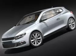 Volkswagen Scirocco 3D model