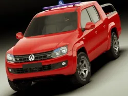 VW Amarok SaR 3D model