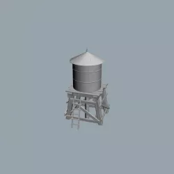 Water Tower 3D model