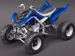 Yamaha Raptor QUAD 3D model
