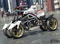 Yamaha tesseract 2 0 3D model