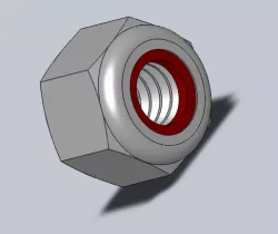 1/4 - 20 Nut with Nylon insert