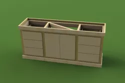 125 Gallon Aquarium Stand
