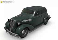 1930s Car 2 3D model