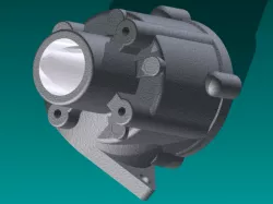 2 stroke engine body