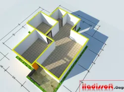 3D floor plan