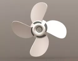 4 bladed propeller