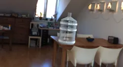 5 galon water bottle.step