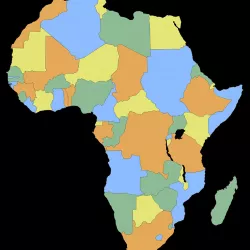 Africa Map 3D model