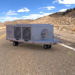 Aircraft Air Conditioning Unit Truck 3D model