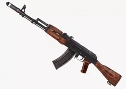 AK-74 Assault Rifle Model Low-poly  3D model