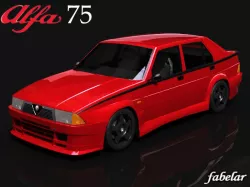 Alfa 75 3D model