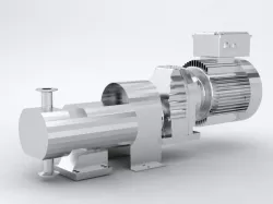 Alva Lavel pump with gearbox and 2 hp motor (reuploaded)