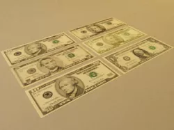 American Currency 3D model