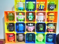 Android figure holder