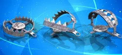 Animated 3D Trap Low-poly  3D model